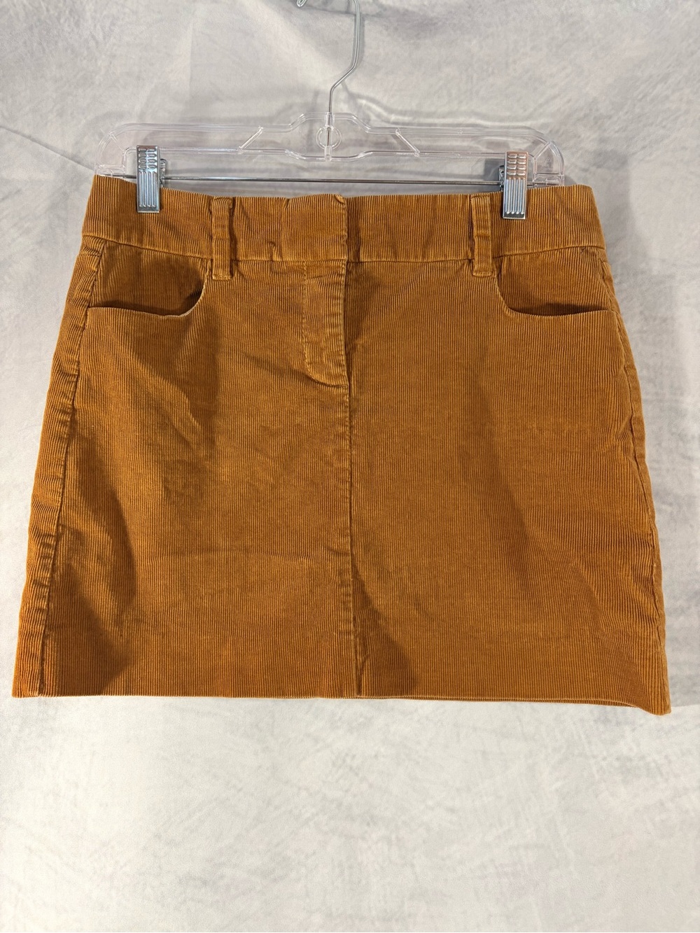 J.Crew Corduroy Mini Skirt Women’s Size 2 Brown Stretch